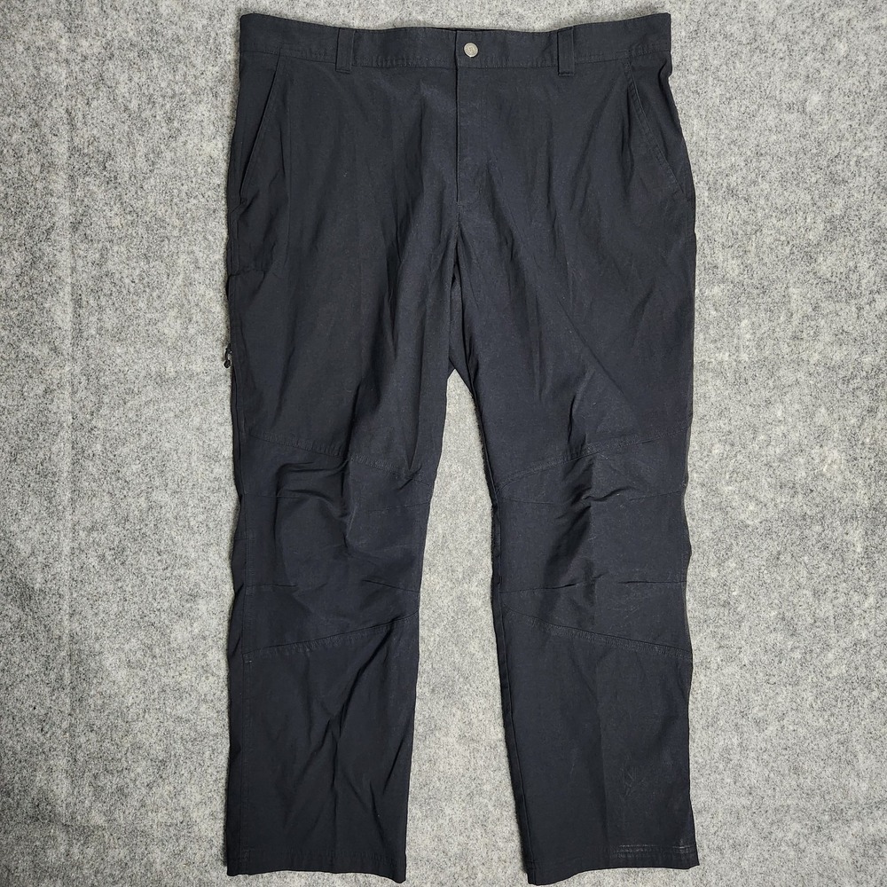 Columbia Omni Shield Advanced Repellancy Hiking Pants Men 42x30 Black Outdoor